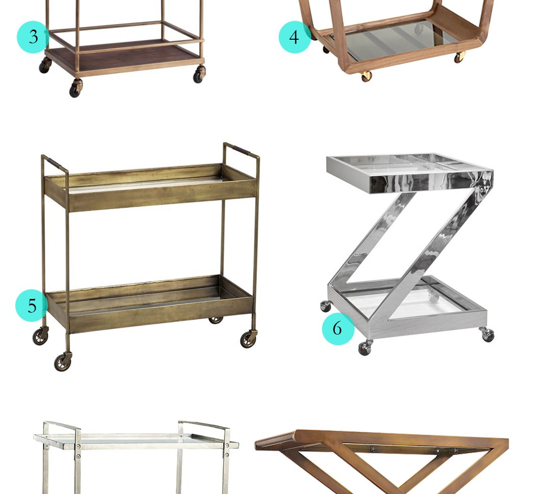 Tuesday Ten Bar Carts Havenly's Blog!