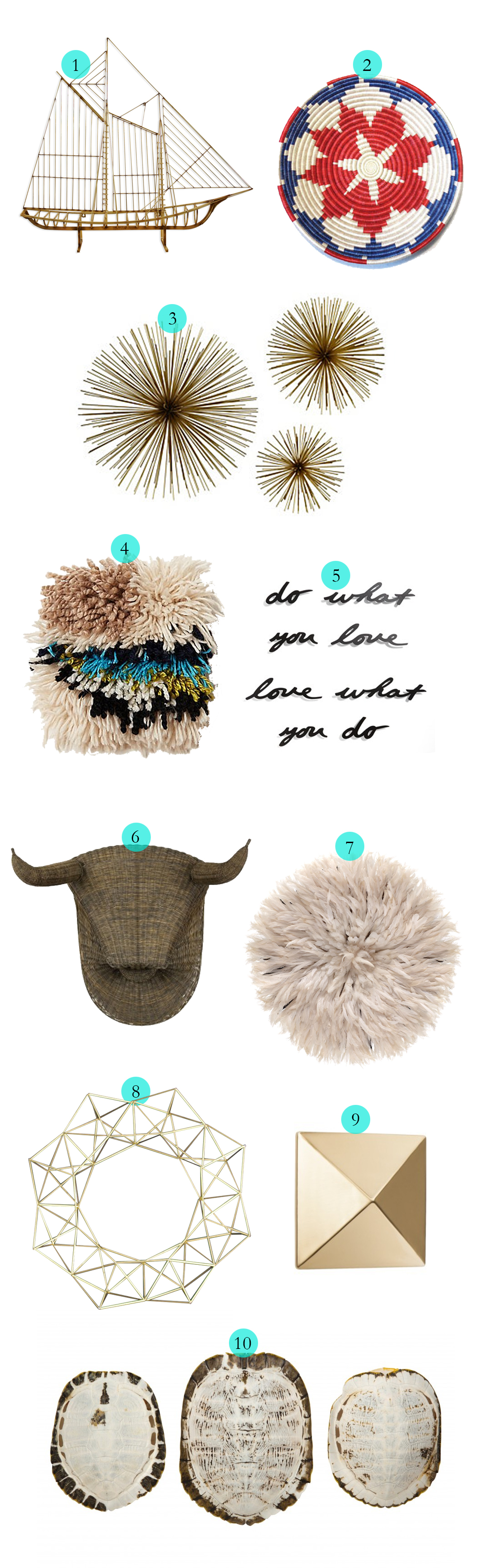 Stylish Wall Decor via blog.havenly.com