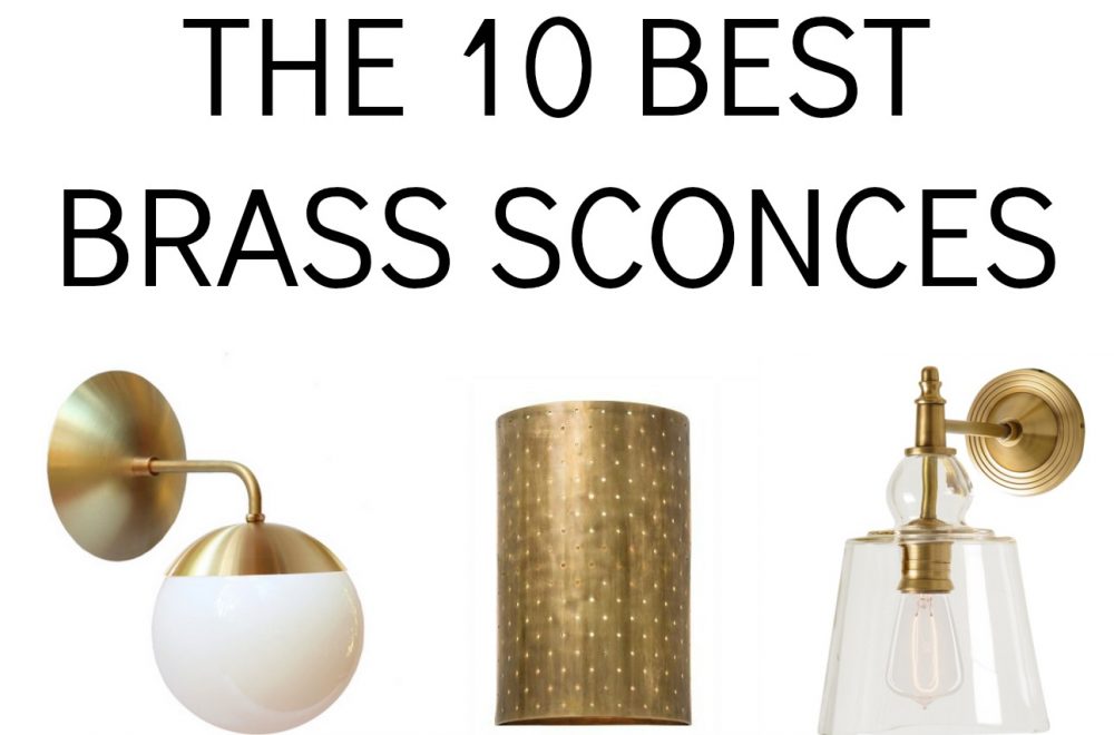 The Ten Best Brass Wall Sconces, Havenly