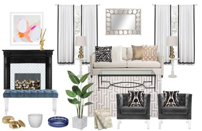 5 Ways To Style Black And White Pillows | Havenly Interior Design Blog