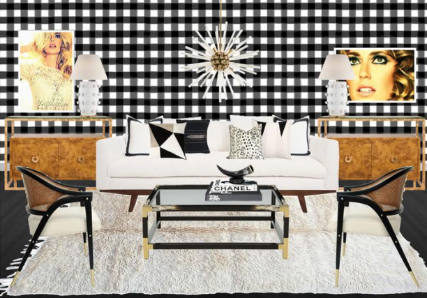 Our favorite fashions inspire our favorite decor! Love this Havenly design by Shelby Girard? Start your own design process with Havenly & use this as inspiration for your designer!