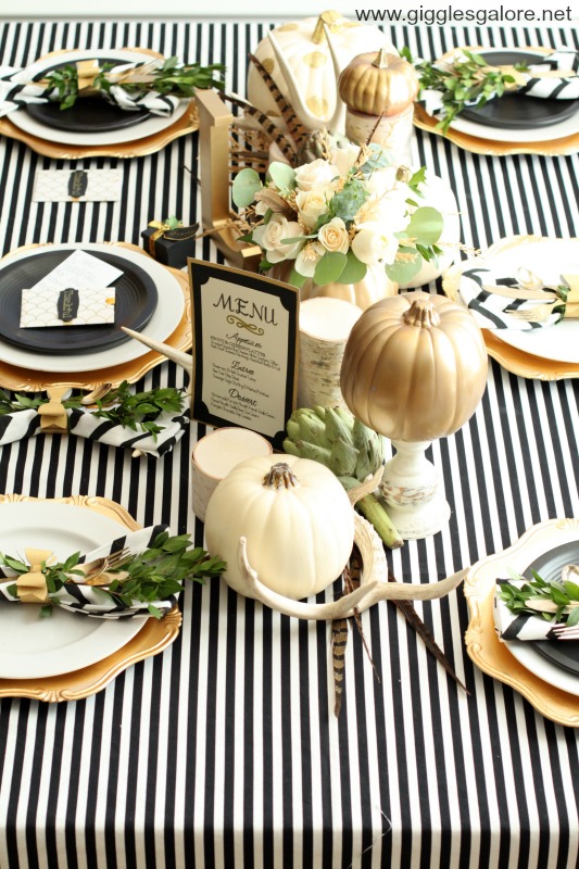 Don't shy away from a touch of glam on Thanksgiving. And Havenly has the perfect touch to get started.