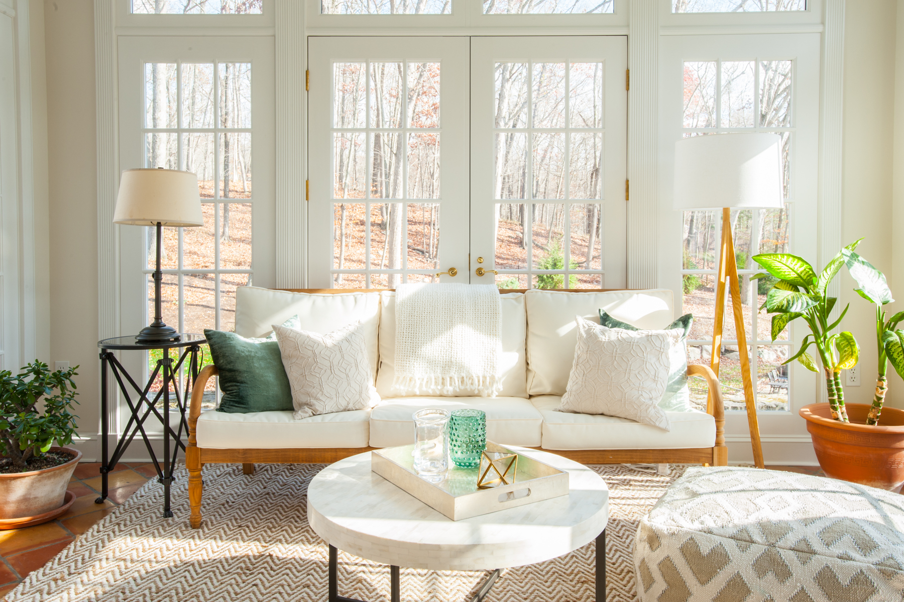 Natural light and interior design go hand in hand.