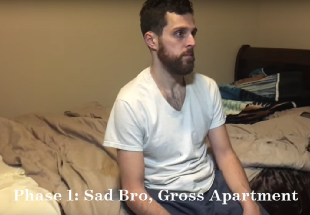 Basic Bro on his journey from depression to stylish man cave