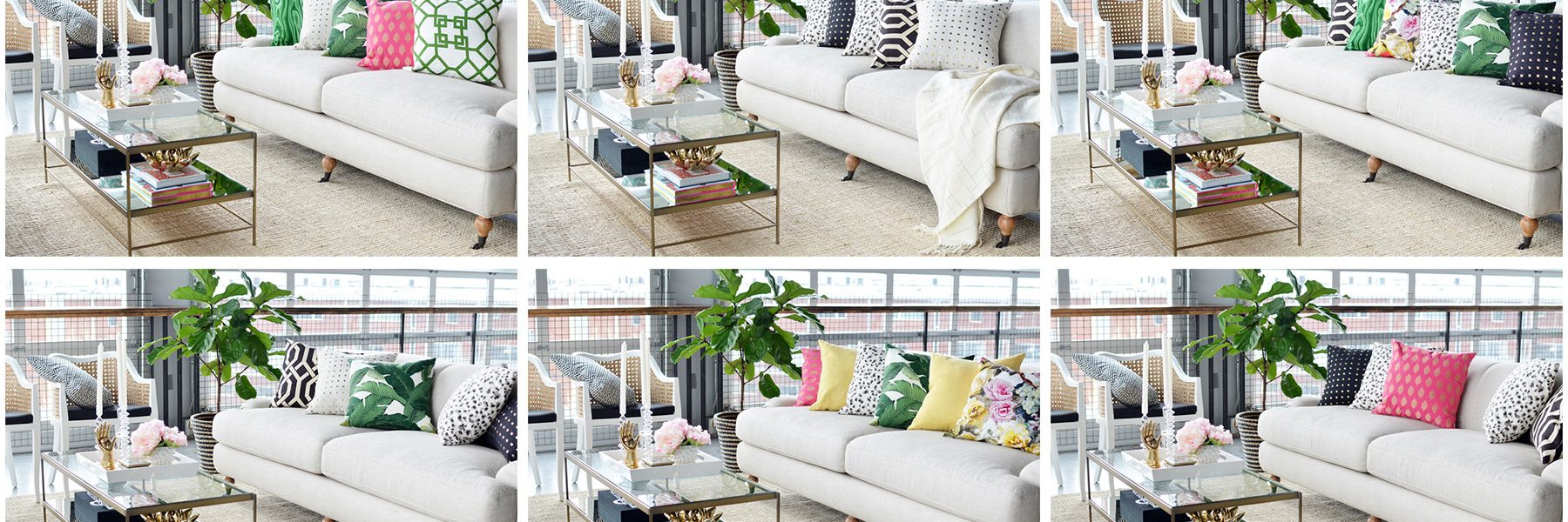 Six Unique Throw Pillow Looks