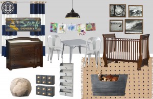 A coastal surf shack nursery for the toddler years