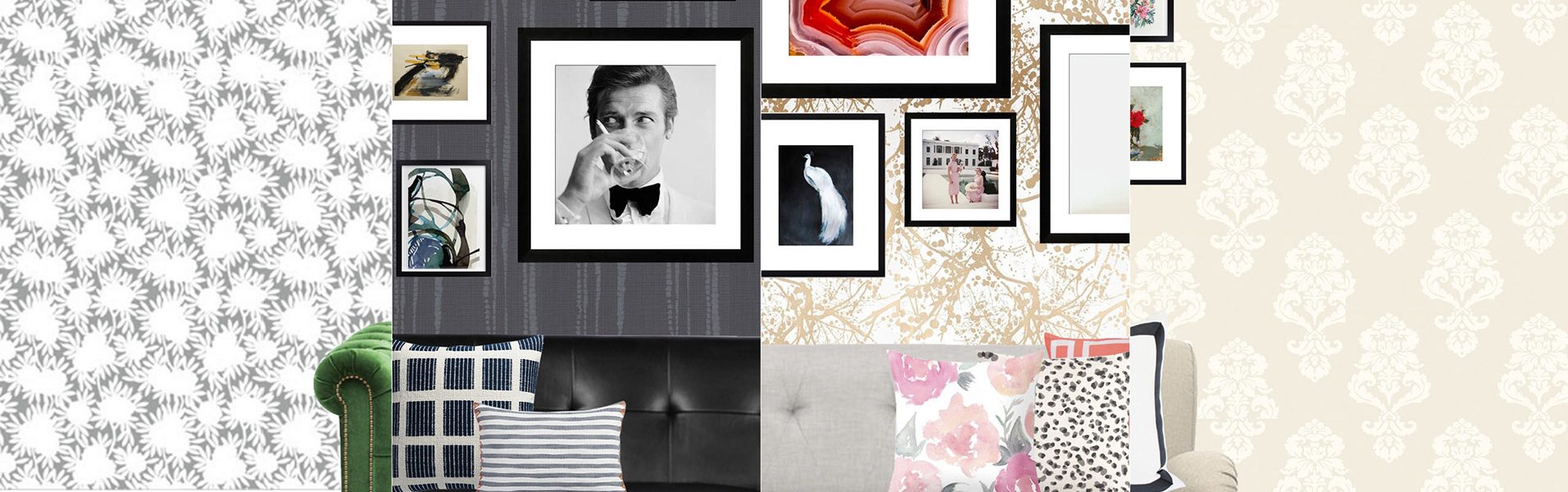 4 looks to inspire art hanging ideas