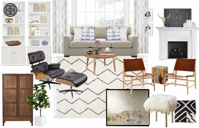Design Story: Lauren's Enchanting & Elegant Living Room Project ...