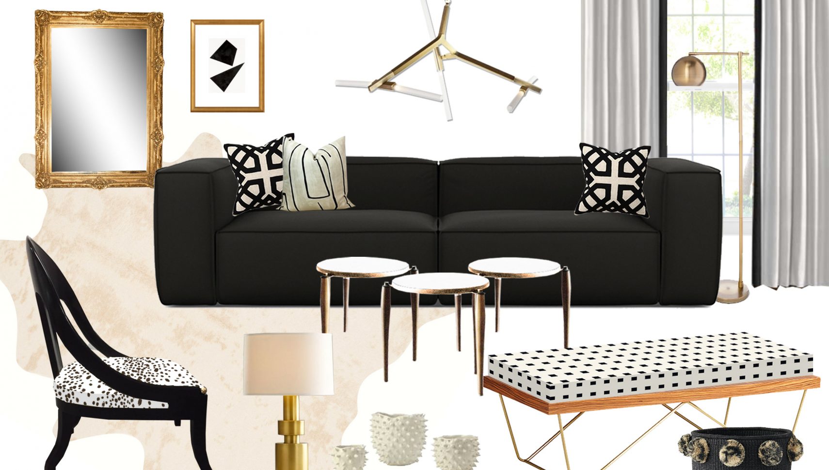 The Black and White Abode, Part 2: The Concepts! | Havenly's Blog!