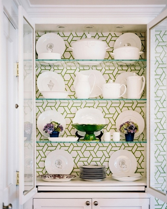 How to Wallpaper BuiltIns  My Favorite Grasscloth  Room for Tuesday
