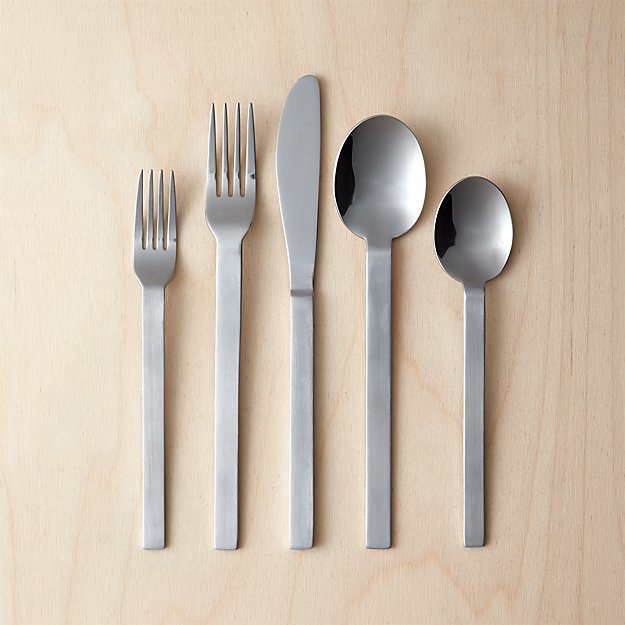 20-Piece Kat Silver Flatware Set.