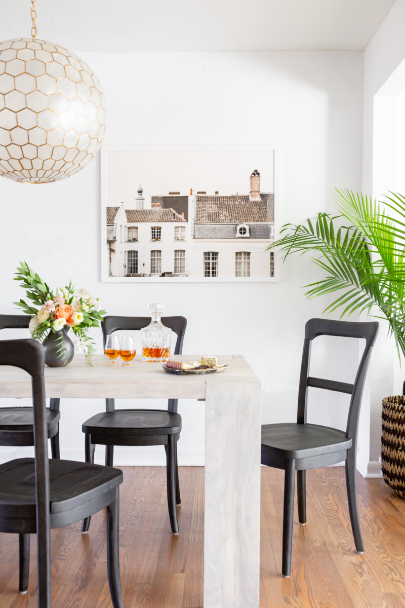 Parisian Modern dining table