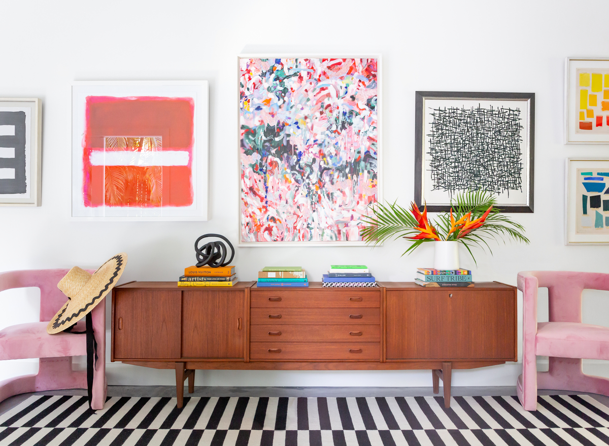 10 Wall Art Display Ideas That Aren't Another Gallery Wall - Brit + Co