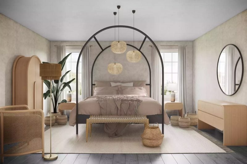 canopy bed