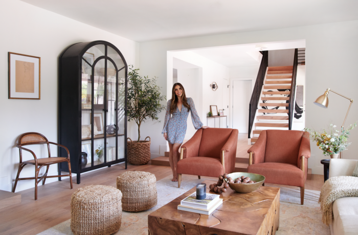 We’re Obsessed with Jenna Johnson and Val Chmerkovskiy’s Cali Cozy Living Room