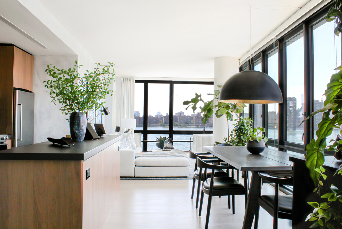 open floor plan furniture