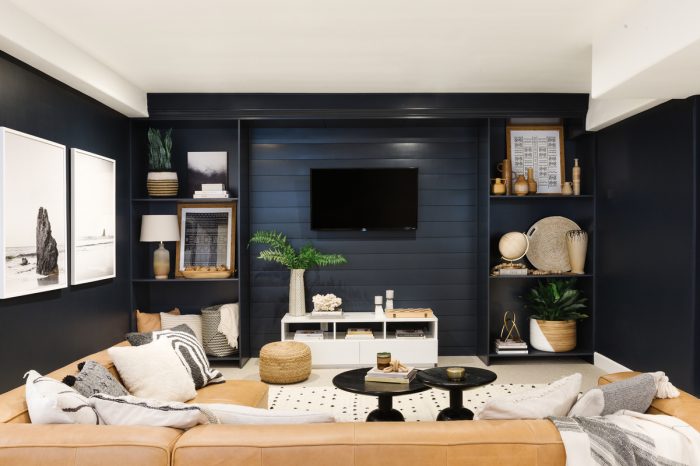 4 Chic Living Rooms That Prove TVs Can Be a Design Asset