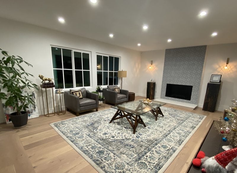 Living room design: before