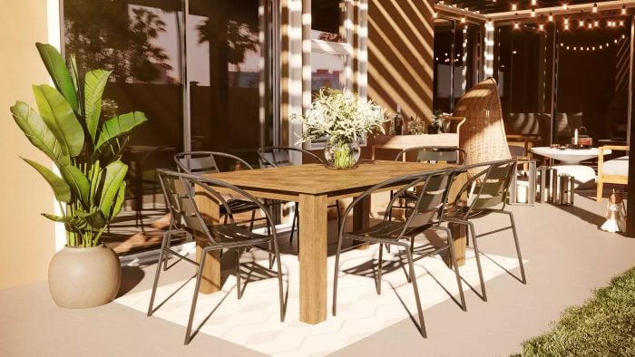 Modern outdoor furniture