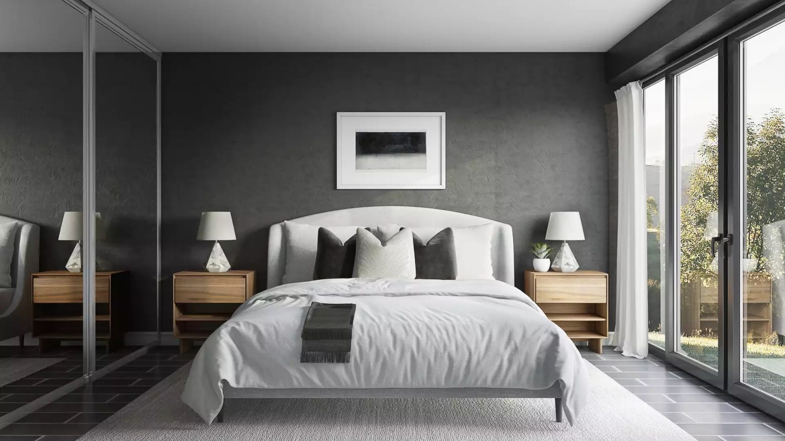 These 11 Stunning Spaces Make The Case For A Dramatic All Black Bedroom ...