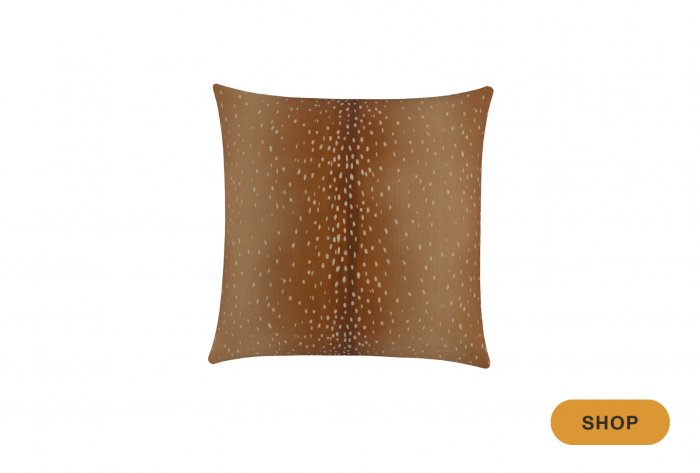 Brown color trend | brown throw pillow