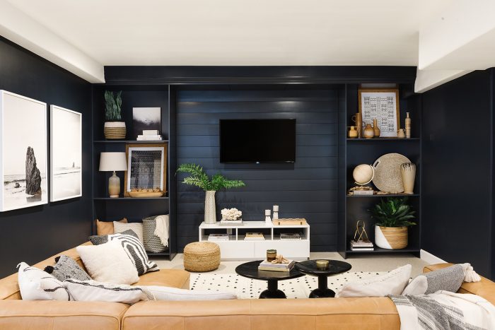 This Moody Basement Before & After Is Simply Jaw-Dropping