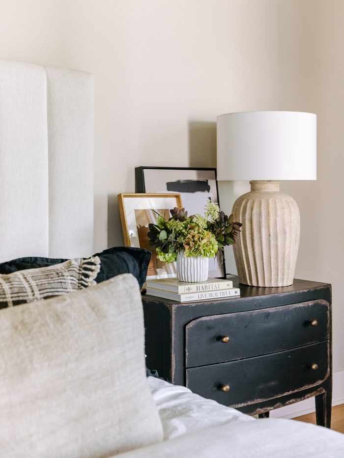 Nightstand styling | Havenly