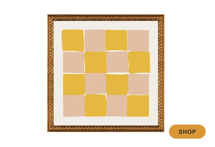 Checkerboard print | Checkerboard decor