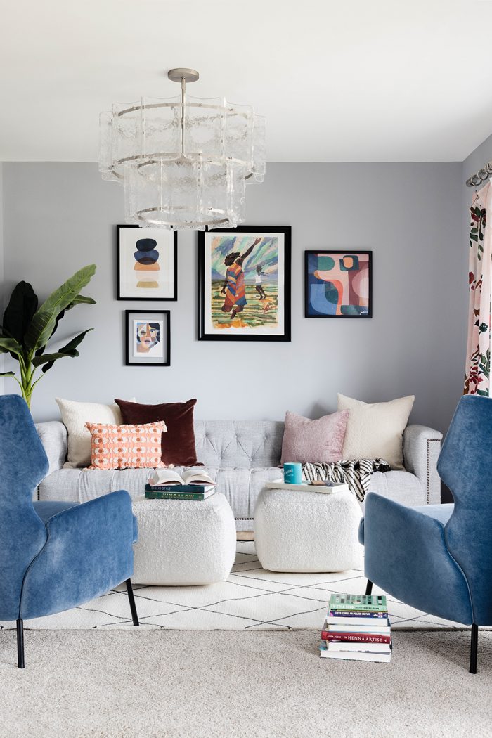 Blue living room ideas