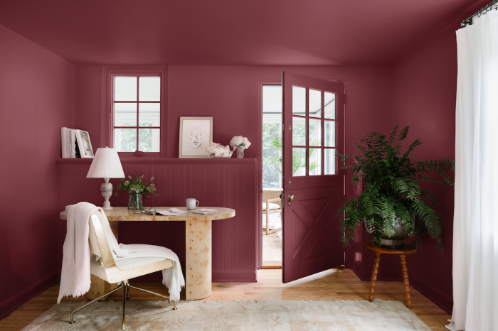 Painting walls and trim the same color
