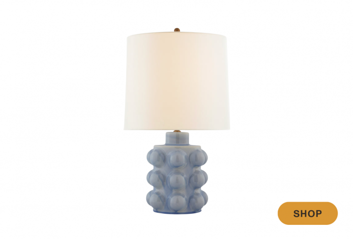 French blue lamp 
