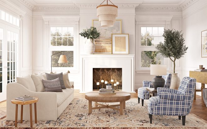 19 Traditional Living Room Design Ideas | Havenly Blog | Havenly ...