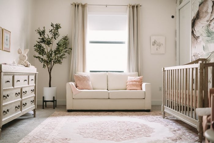 Before & After: Step Inside Influencer Melissa Metrano’s Glam, Ultra-Cozy Nursery