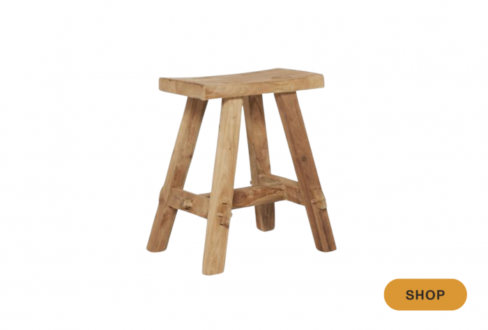 Wooden stool