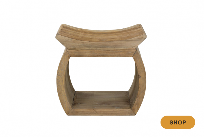 Wooden stool