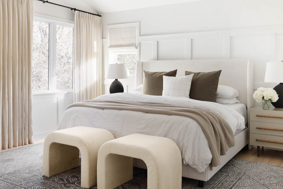 How to Arrange Pillows On a Bed, Per Designers Havenly Havenly