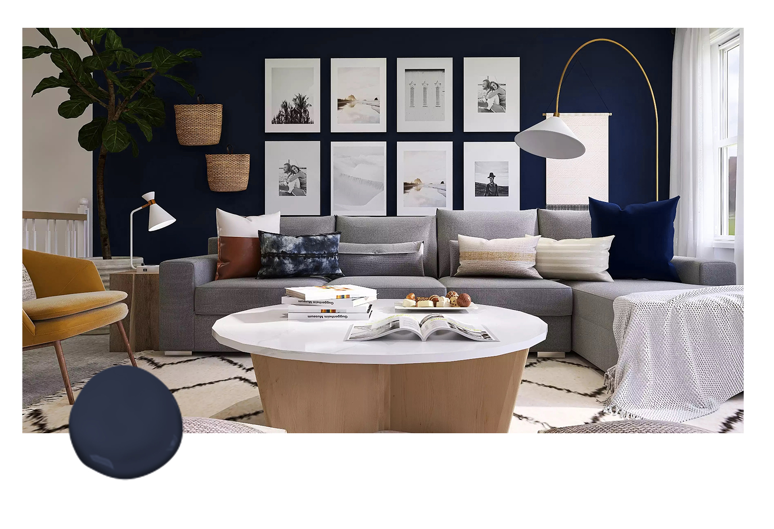 The 10 Best Navy Blue Paint Colors, Per Designers Havenly Havenly