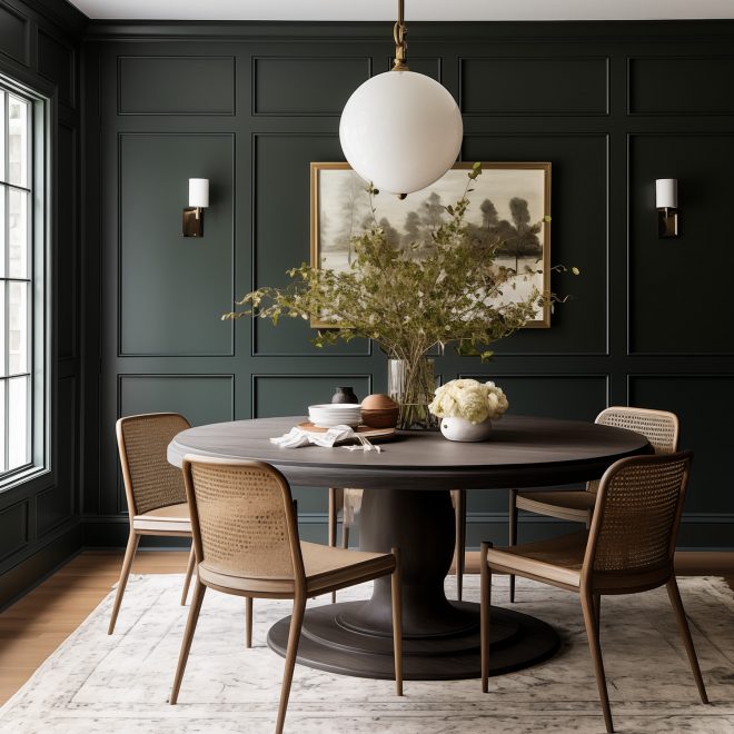 Our 2024 Color Of The Year Is A Designer Favorite Havenly Havenly   4. Panel Dining Room High Res 660x660 