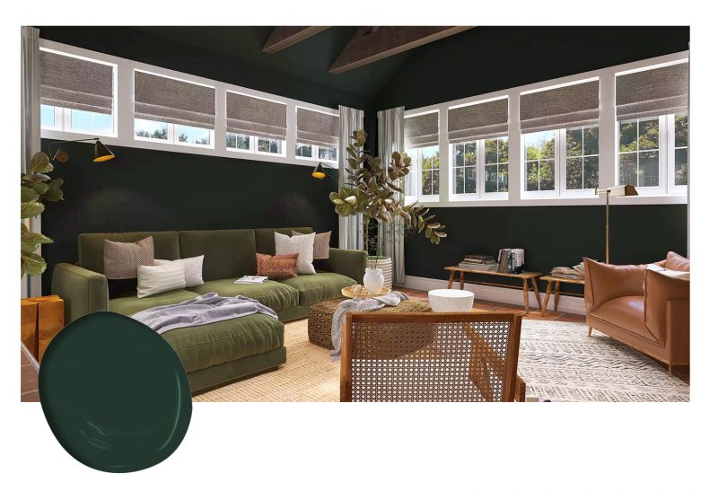 12 Designer-Loved Dark Green Paint Colors | Havenly Blog | Havenly ...