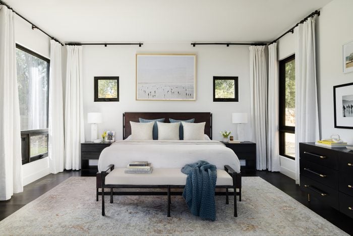 Organic modern bedroom