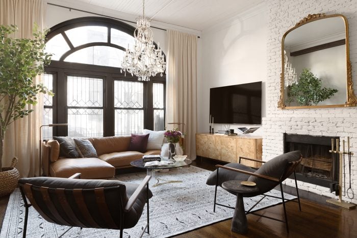 15 Elevated Ways to Style a TV In a Small Living Room, Per Havenly Designers