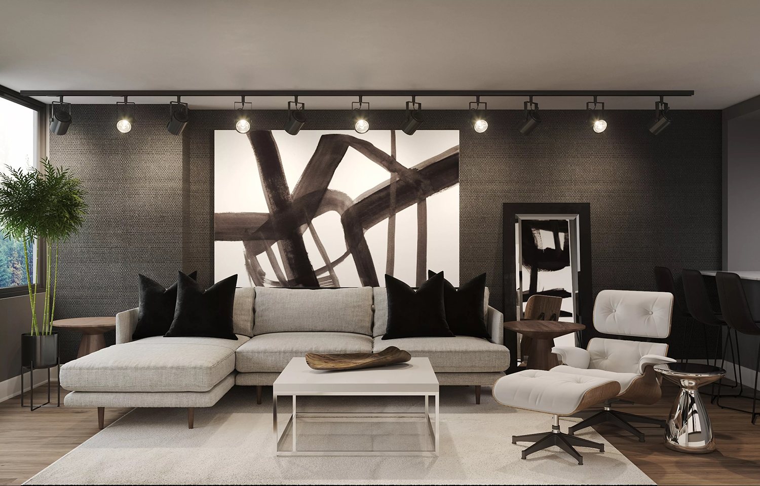 12 Black Wall Living Room Ideas To Create A Moody Space 