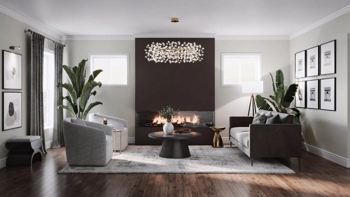 12 Black Wall Living Room Ideas to Create a Stylish, Moody Space