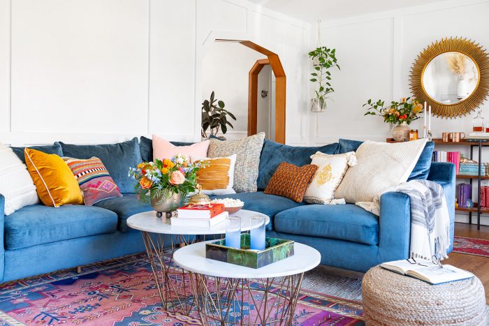 Blue Couch Living Room Ideas