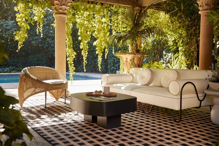 Contemporary outdoor patio furniture