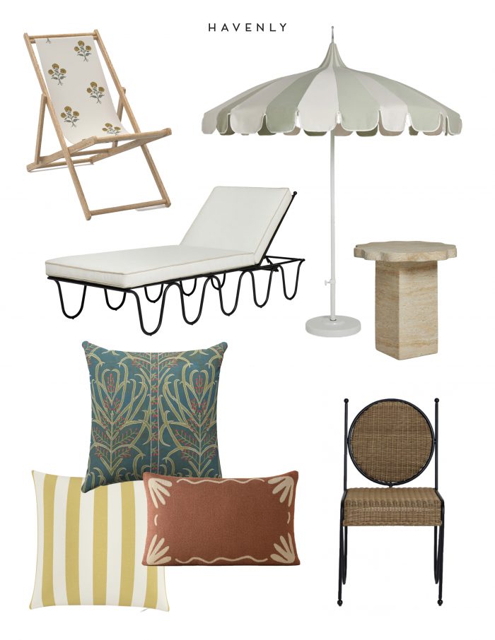 Contemporary outdoor patio furniture