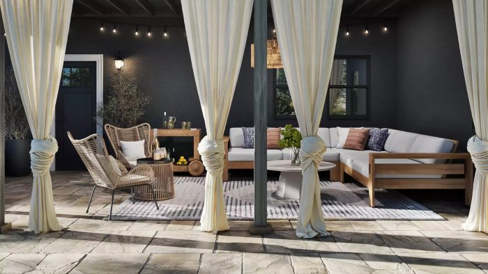 Outdoor living room