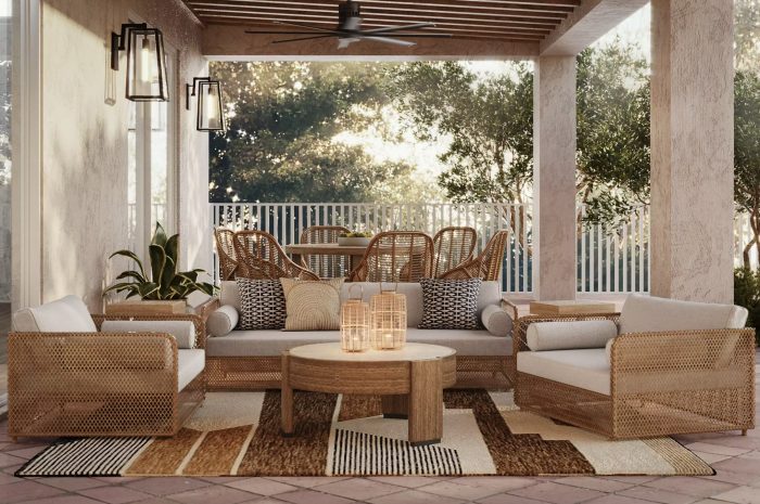 Outdoor living room