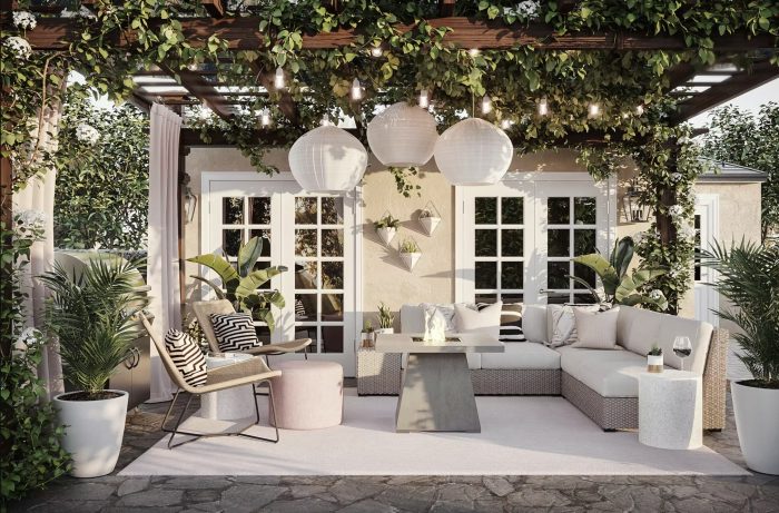 Outdoor living room