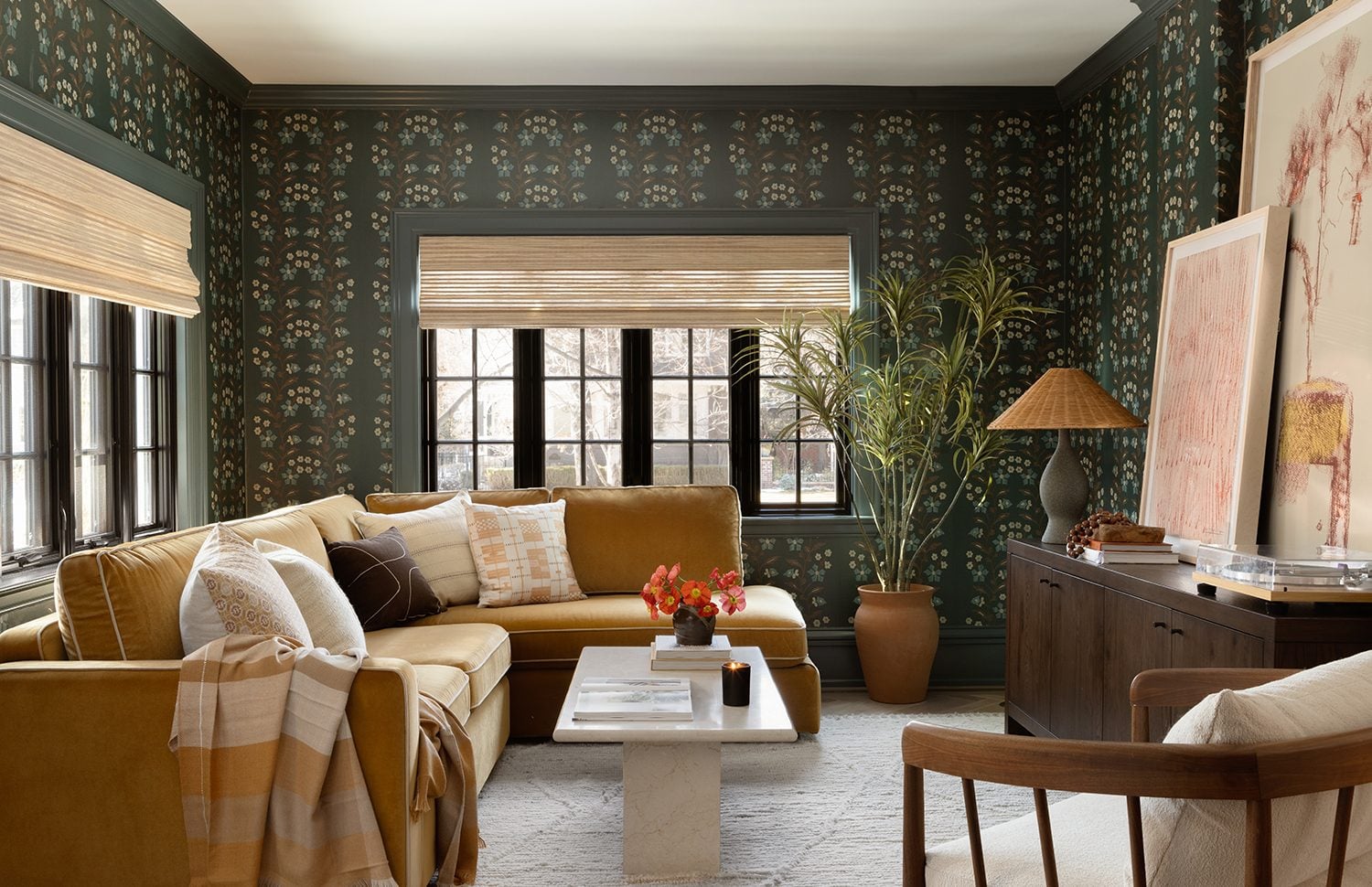 Modern traditional interior design